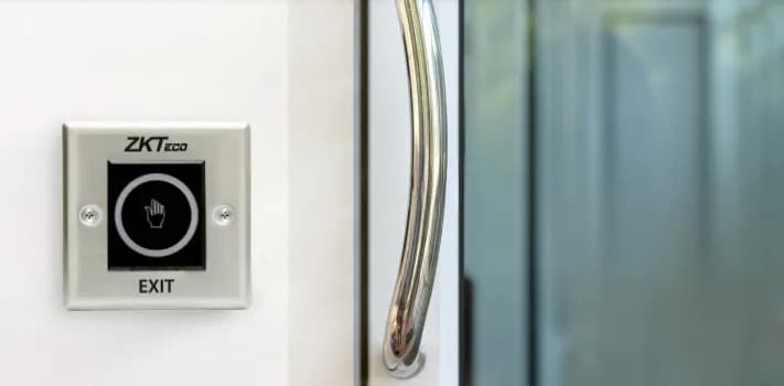 Magnetic Lock & Exit Button