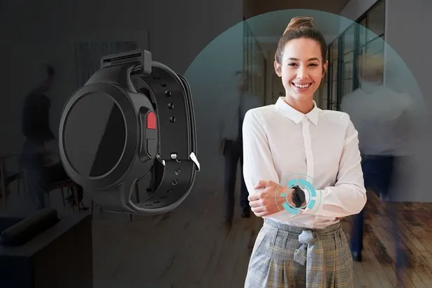Contact Tracing Detector & Social Distancing for Workplace Solution